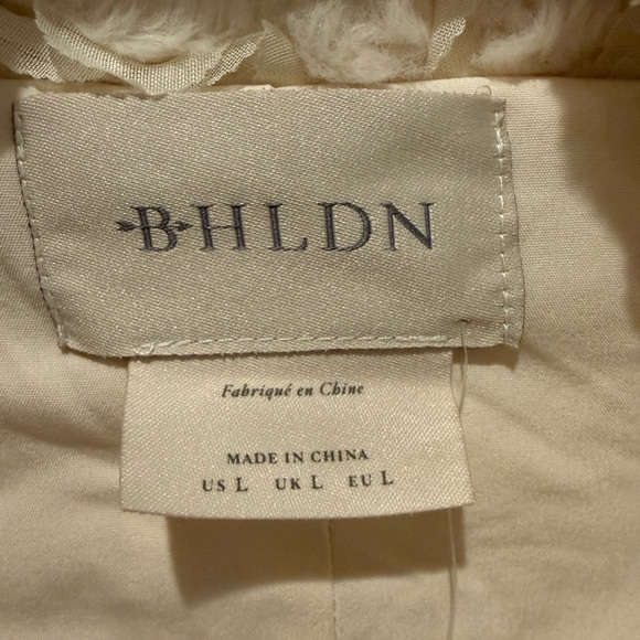 💋NWT💋BHLDN Cream Teddy Jacket from Anthropologie 039 - Picture 5 of 11